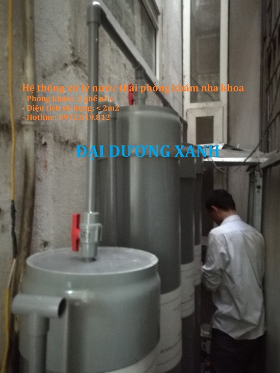lắp đặt hệ thống xử lý nước thải phòng khám nha khoa tại hà nội